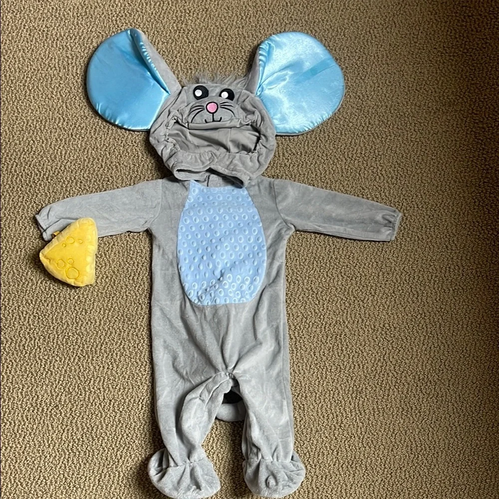 Spirit Gray and Blue Mouse Costume